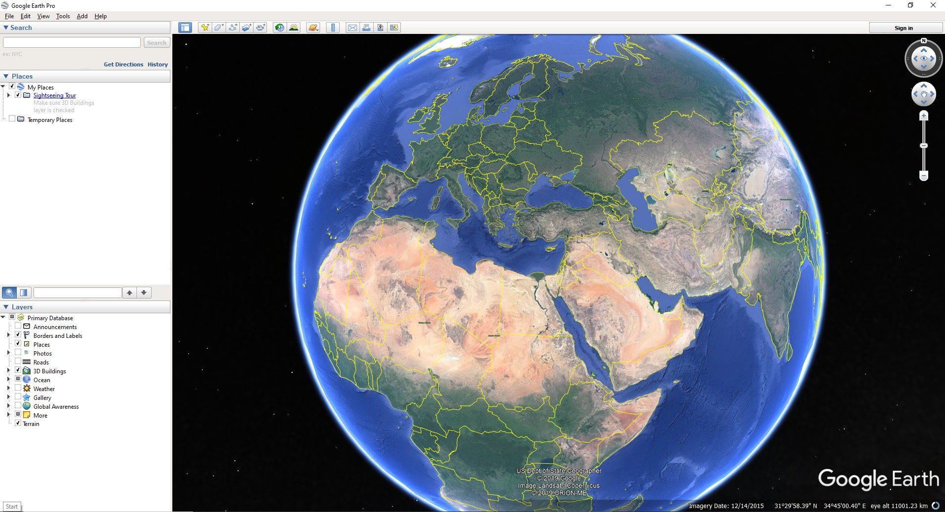 free google earth view
